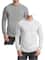 Galaxy by Harvic Long Sleeve Crew Neck Men's T-Shirt 2 Pack